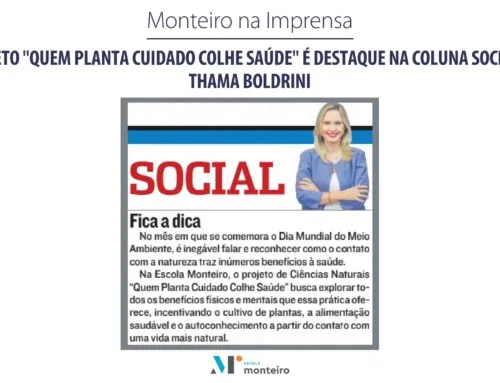 Projeto “Quem Planta Cuidado Colhe Saúde” é Destaque na Coluna Social de Thama Boldrini