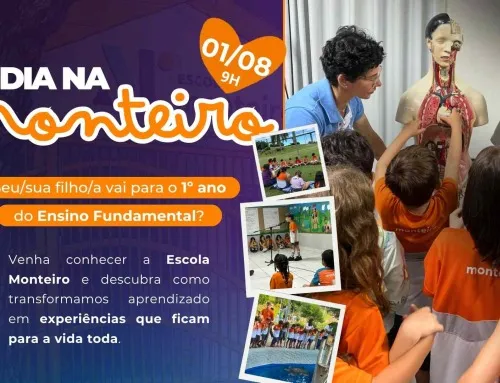Um Dia na Monteiro convida famílias a conhecerem a escola